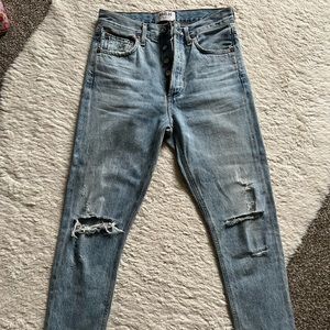 AGOLDE Riley High Rise 25